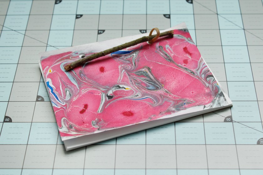 Stick binding step two