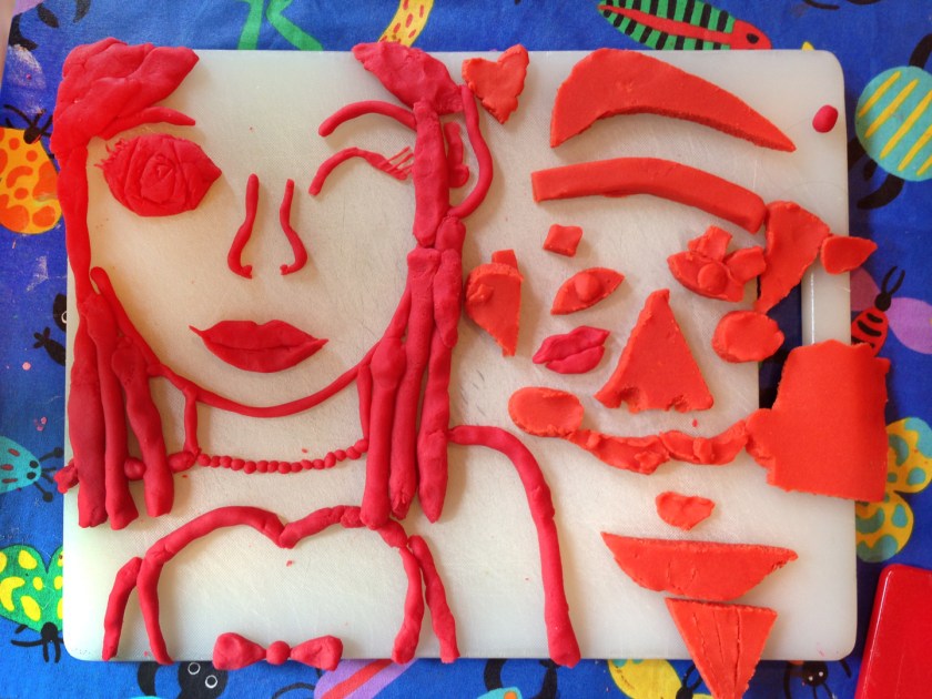 Lest you think that play dough is for toddlers--I had a house full of 9-11 year olds digging it.